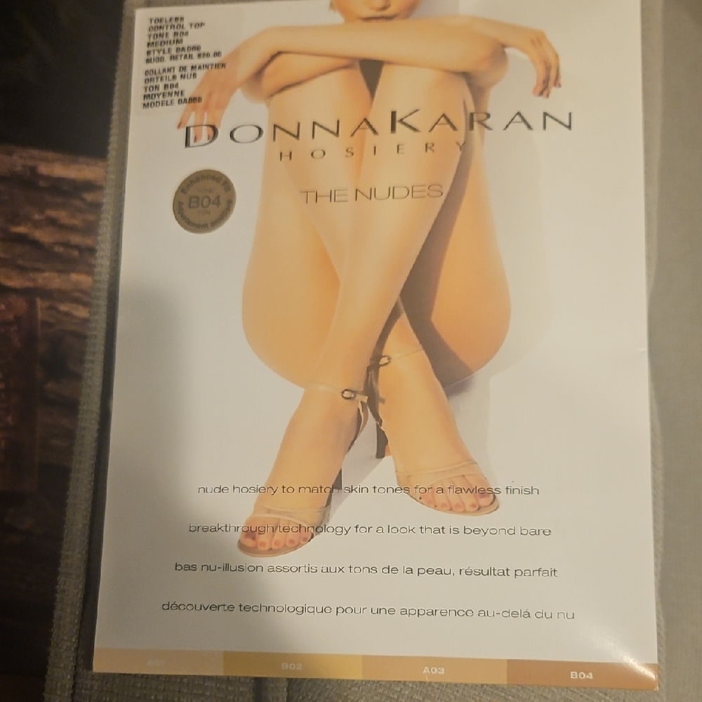 Donna Karan Cream Underwear & Socks Collection